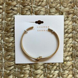 NWT Lauren Conrad Sailor Knot bracelet - gold colored